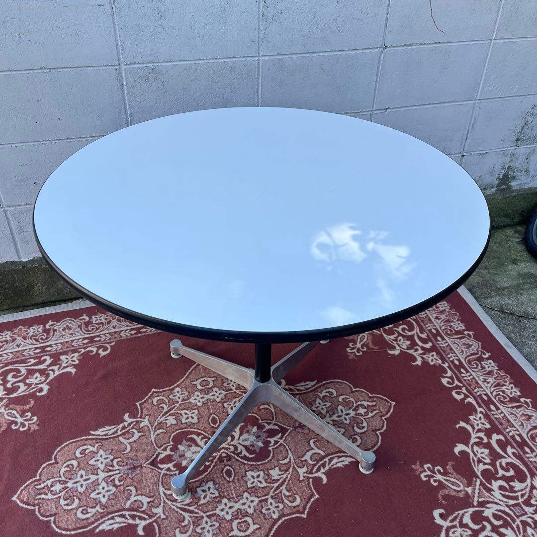 名作◾️ハーマンミラー社 コントラクトベーステーブル 天板直径90cm