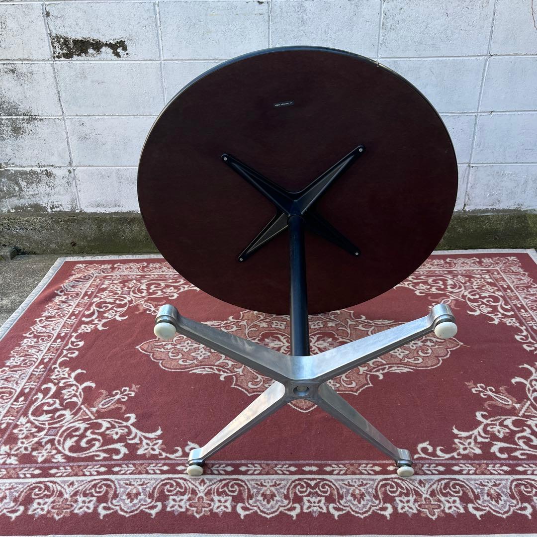 名作◾️ハーマンミラー社 コントラクトベーステーブル 天板直径90cm