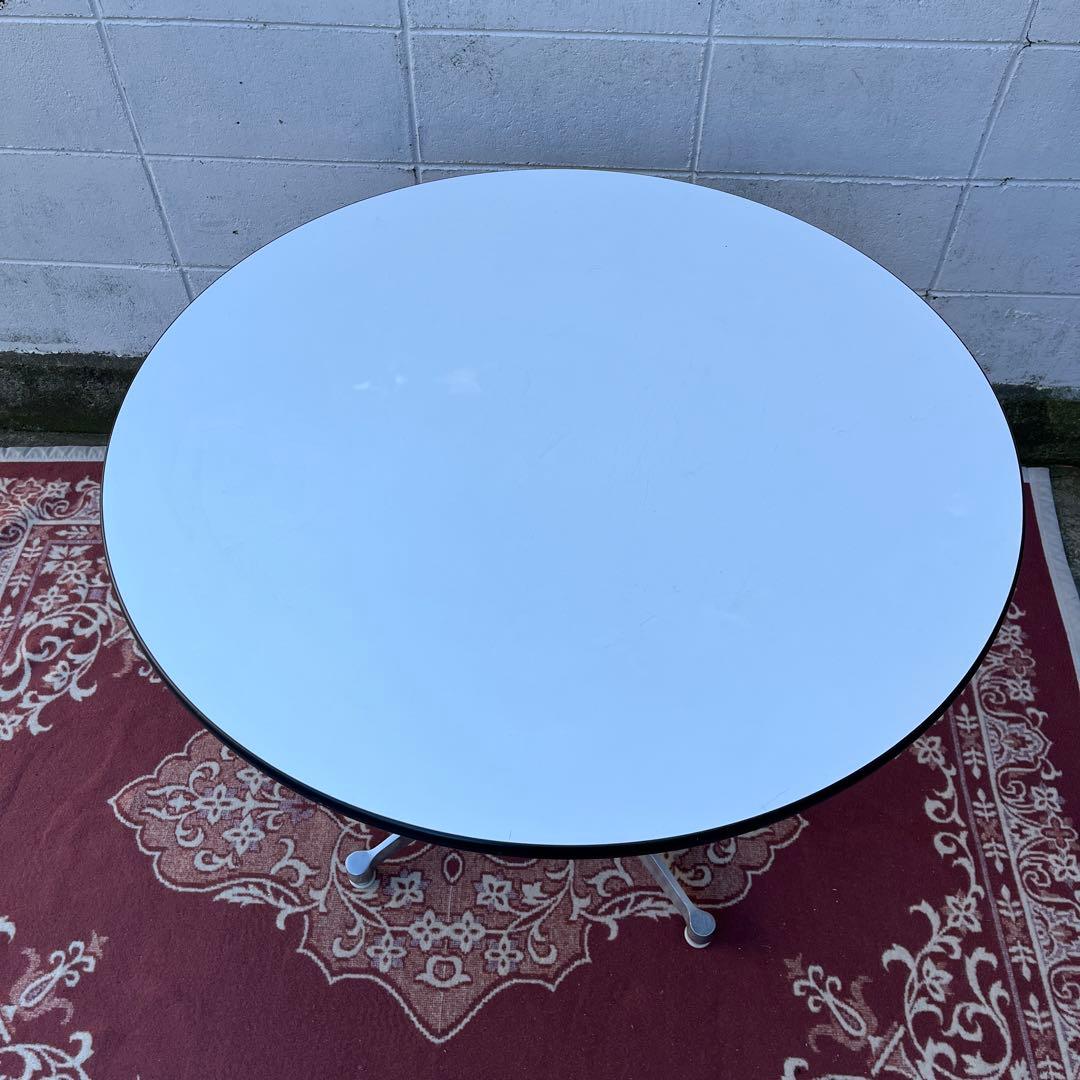 名作◾️ハーマンミラー社 コントラクトベーステーブル 天板直径90cm