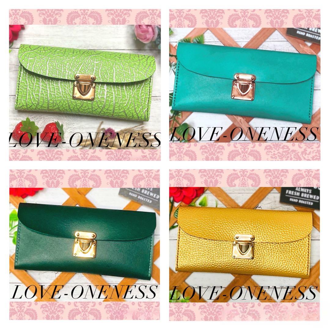 ❤️【大人シック♪】高級感×シンプルデザインの大人おしゃれ総本革長財布グレージュ