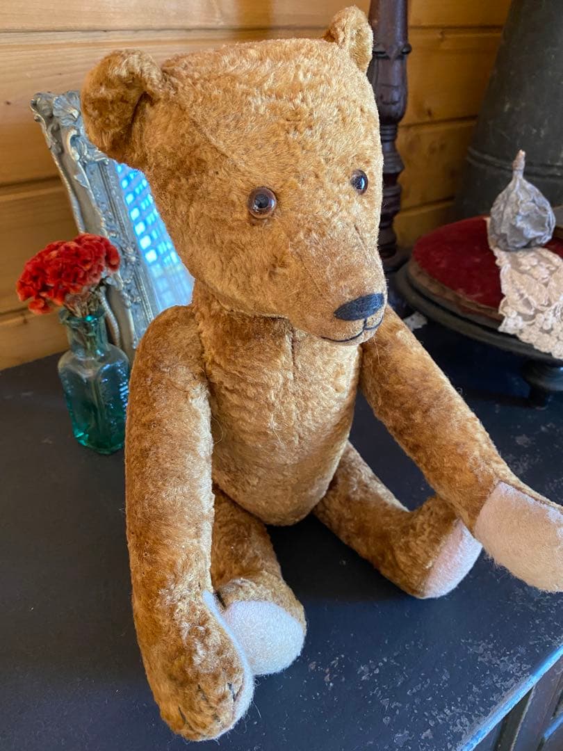 【本日限定価格】→【今週末まで】フランスアンティーク　ヴィンテージ ぬいぐるみ