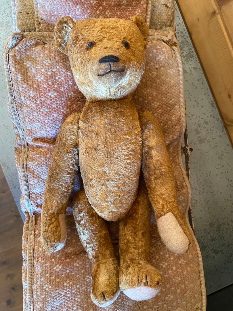 【本日限定価格】→【今週末まで】フランスアンティーク　ヴィンテージ ぬいぐるみ