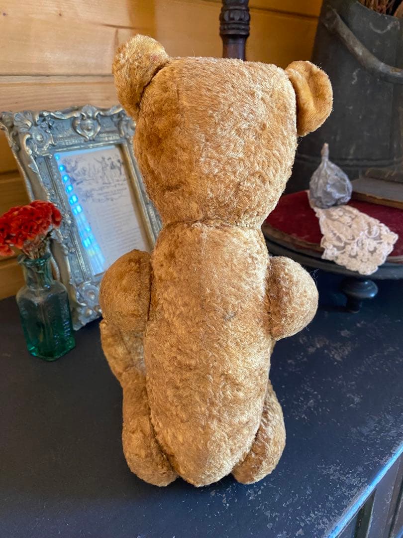 【本日限定価格】→【今週末まで】フランスアンティーク　ヴィンテージ ぬいぐるみ