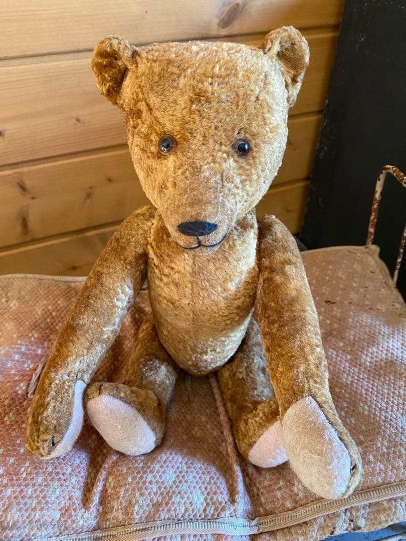 【本日限定価格】→【今週末まで】フランスアンティーク　ヴィンテージ ぬいぐるみ