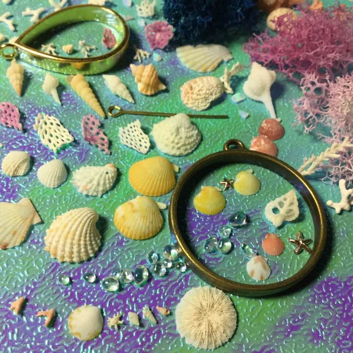 ✴︎琉球レジン✴︎セレクティブ箱庭セット 【サンプル画像】AE