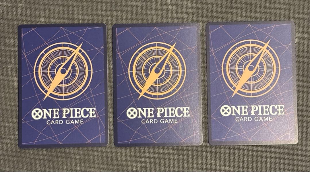 ワンピースカード ST01-012 モンキー・D・ルフィ パラレル 3枚セット