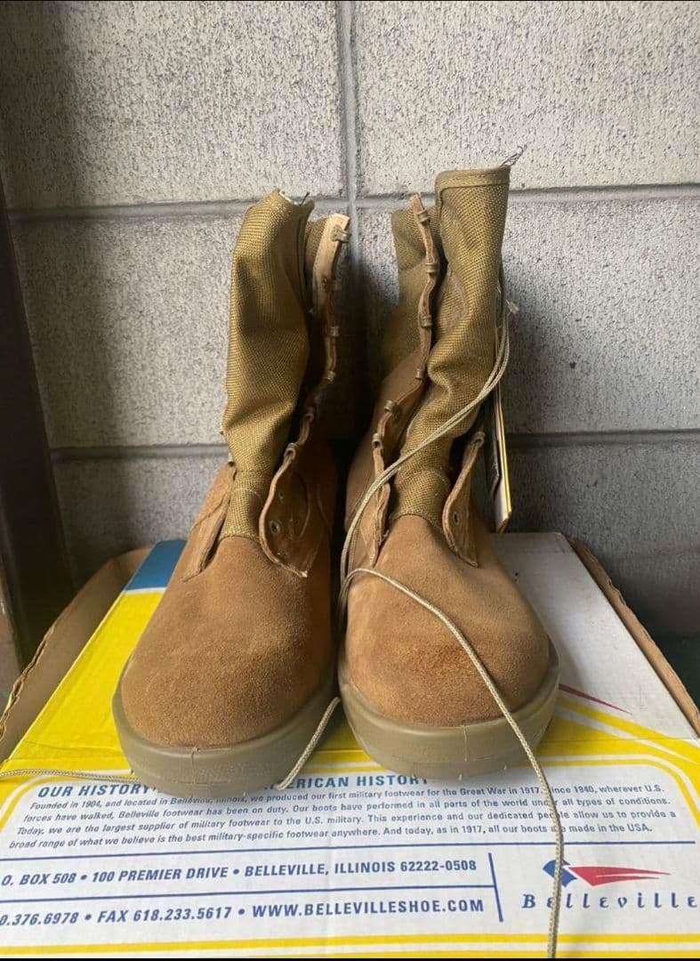 未使用 ミリタリーブーツ【BELLEVILLE GORE–TEX】31.5