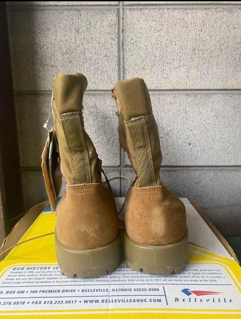 未使用 ミリタリーブーツ【BELLEVILLE GORE–TEX】31.5