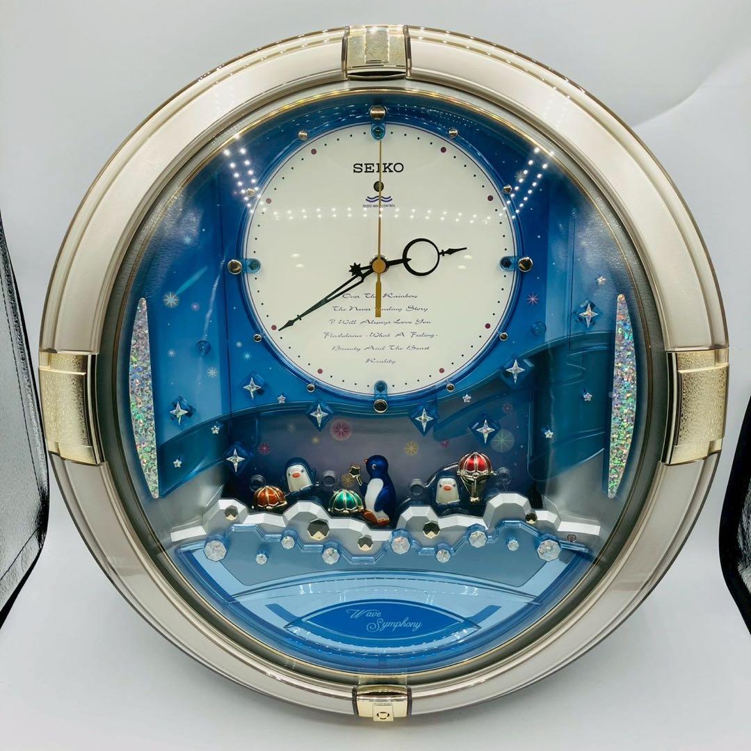 SEIKO セイコー 電波時計 RE552S ウェーブシンフォニー からくり時計