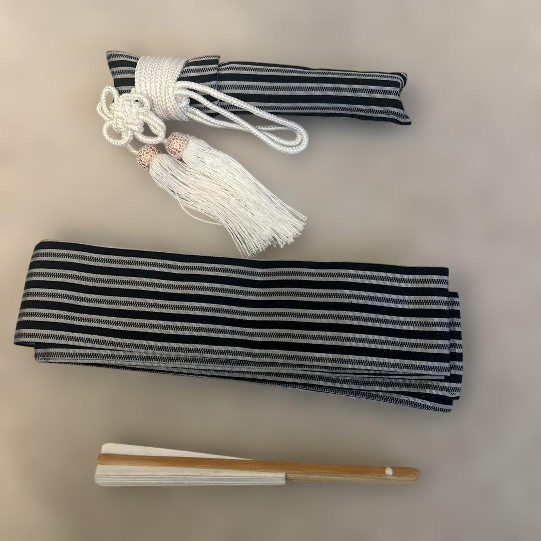 波と鷹　羽織袴　和服 七五三用