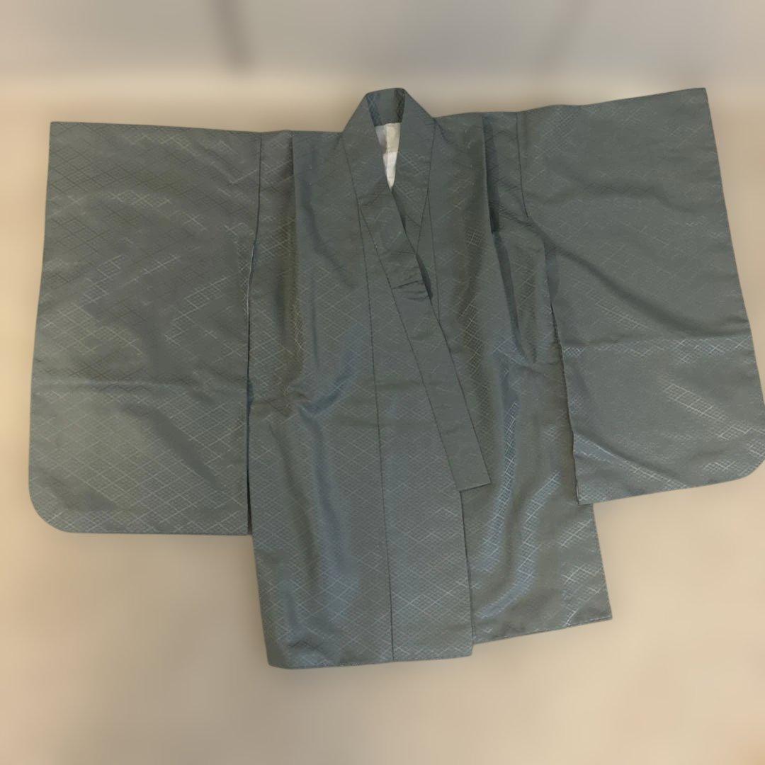波と鷹　羽織袴　和服 七五三用