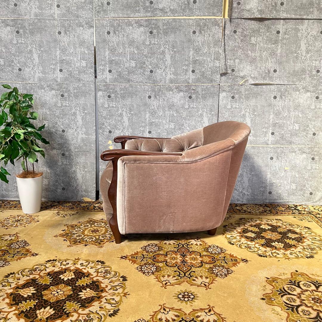 ꧁マルニ木工 maruni꧂ベルサイユシリーズ 1人掛けアームソファ リビング