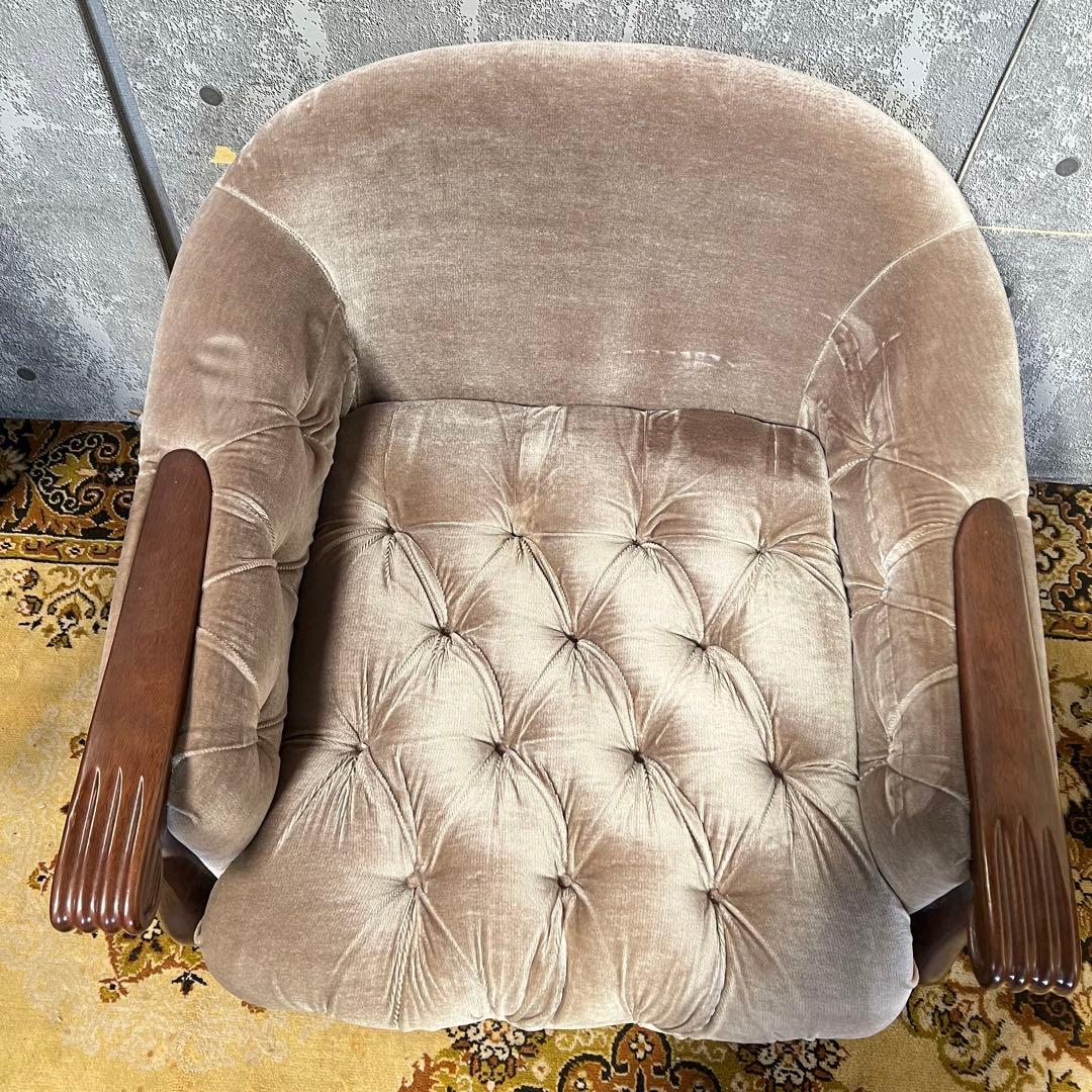 ꧁マルニ木工 maruni꧂ベルサイユシリーズ 1人掛けアームソファ リビング