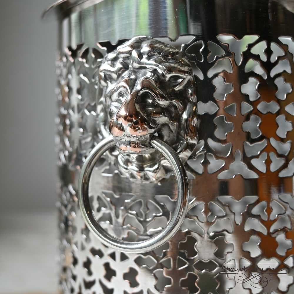 L3405-121 英国アンティーク シルバーP ボトルホルダー ワインホルダー