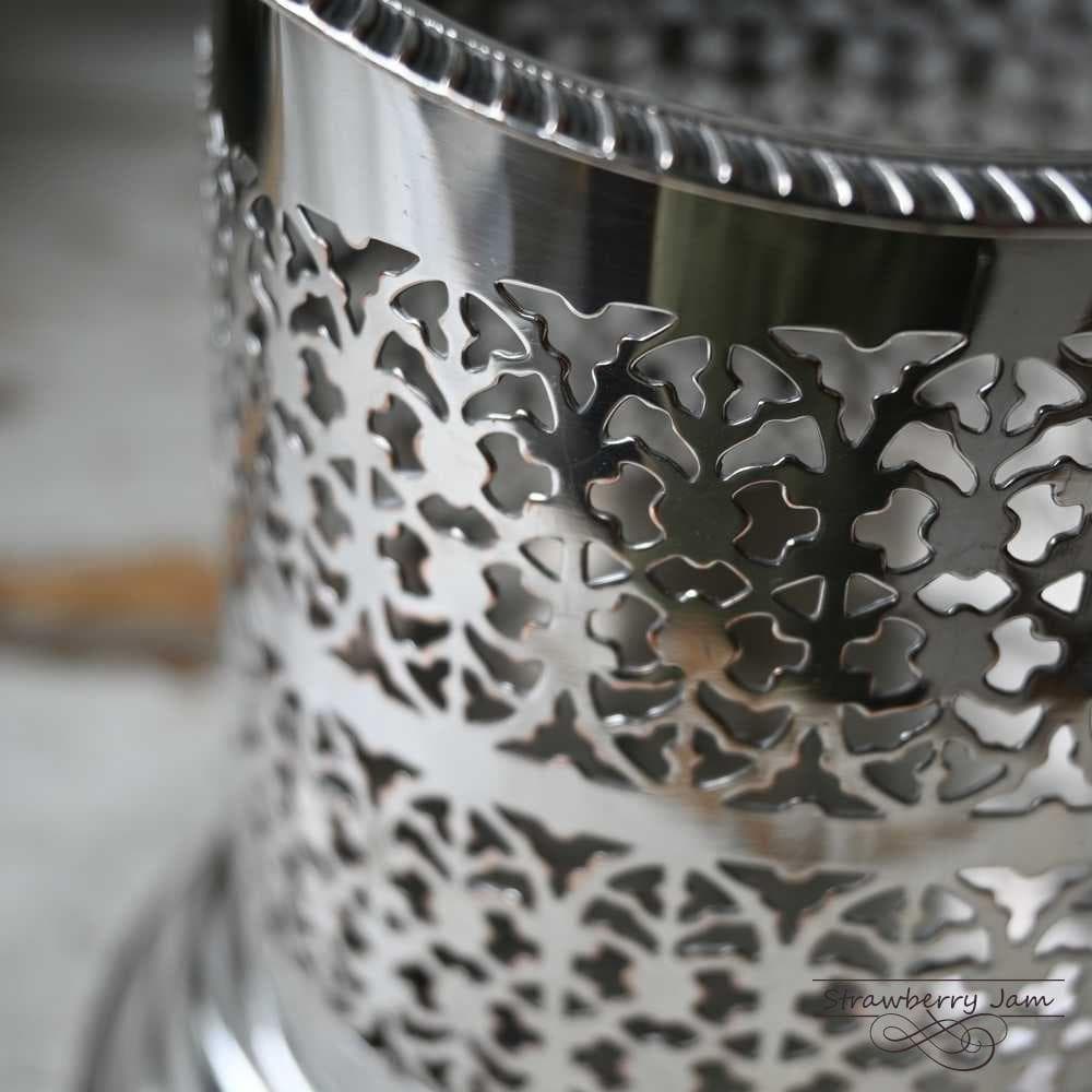 L3405-121 英国アンティーク シルバーP ボトルホルダー ワインホルダー