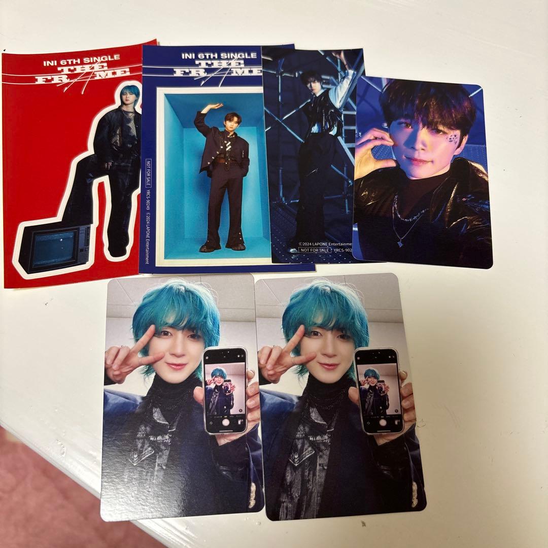 INI 佐野雄大後藤威尊木村柾哉 まとめ売り ガチャキーホルダー トレカ