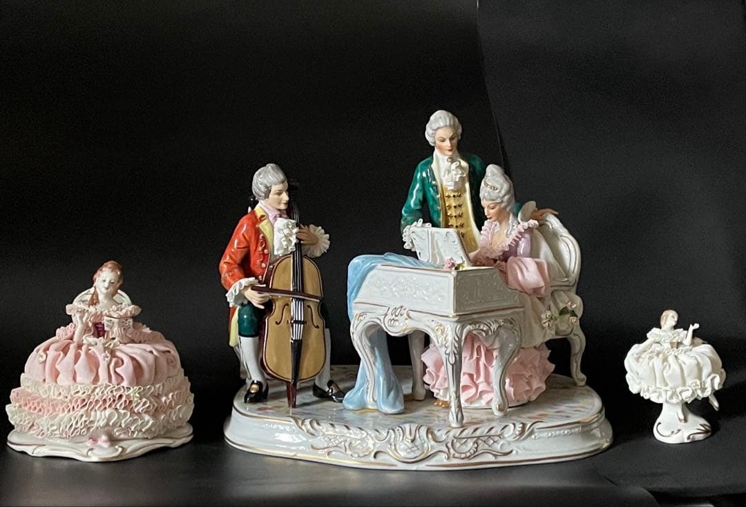 大型ドレスデン レースドール　30㎝