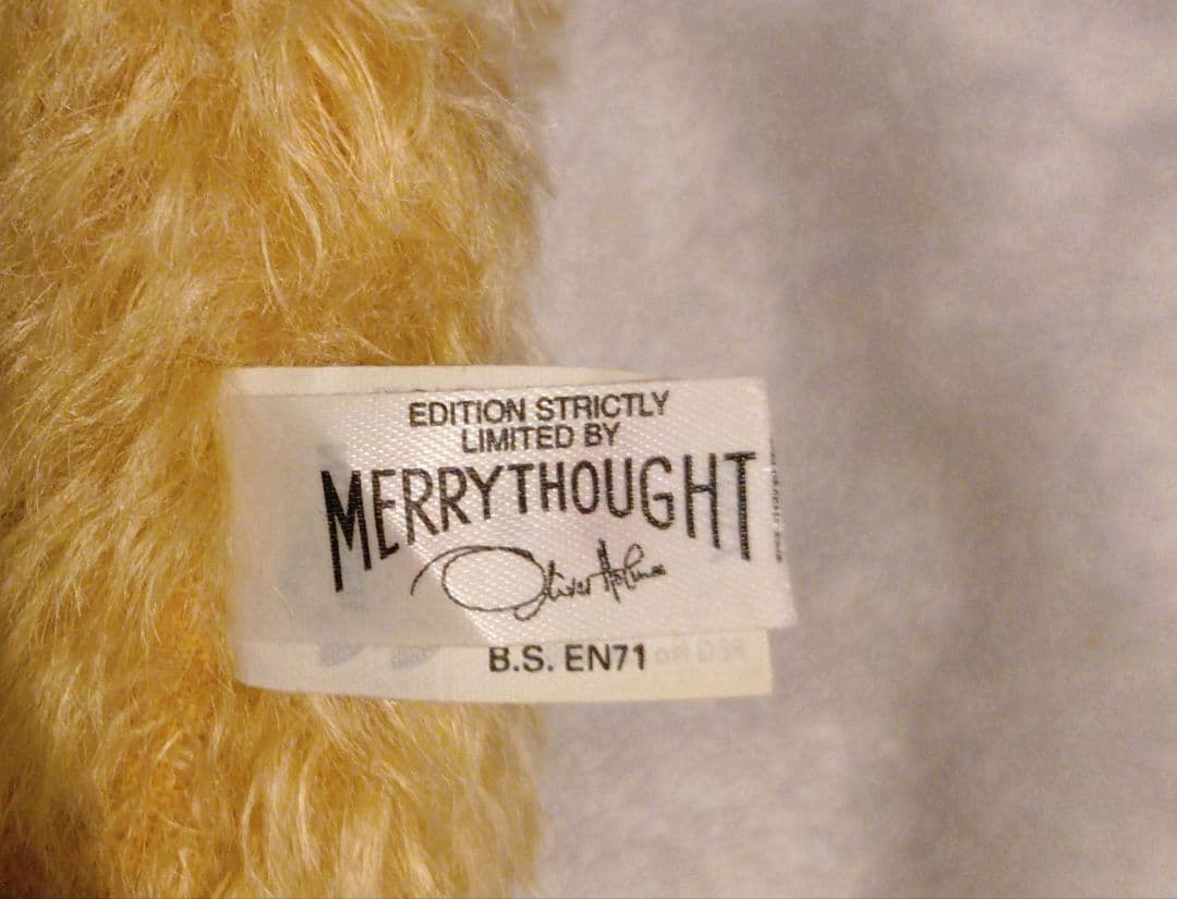 メリーソート ウィットニー限定 ゴールデンパンキー テディベア 10インチ