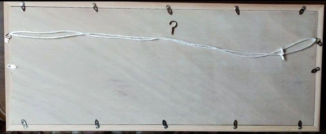 114❣️大特価❣️お買い得❣️ 麻の葉組子 2 枚一組 木製額縁