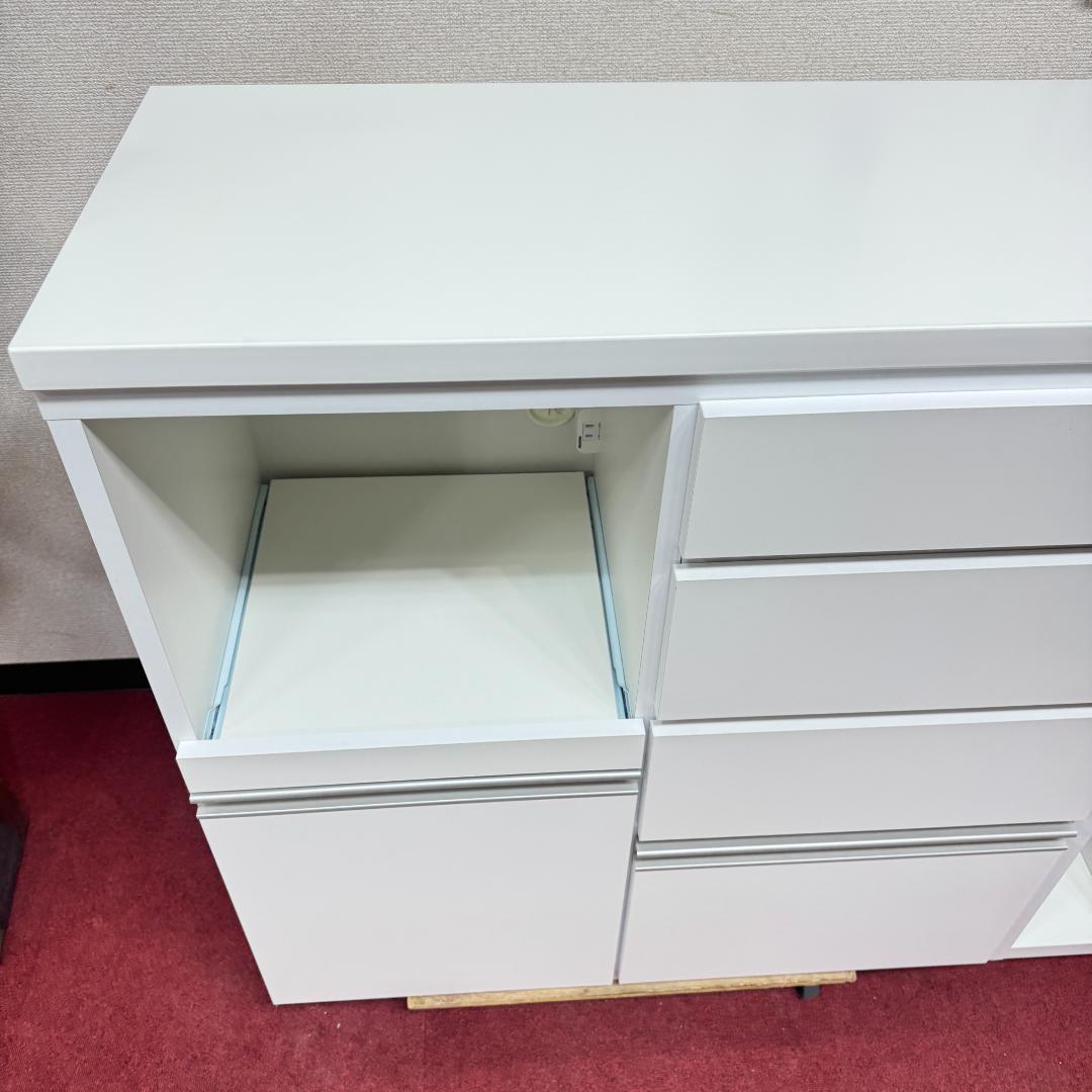 東京23区送料無料　美品キッチンカウンター　サイズ105㎝　洗浄/除菌済み