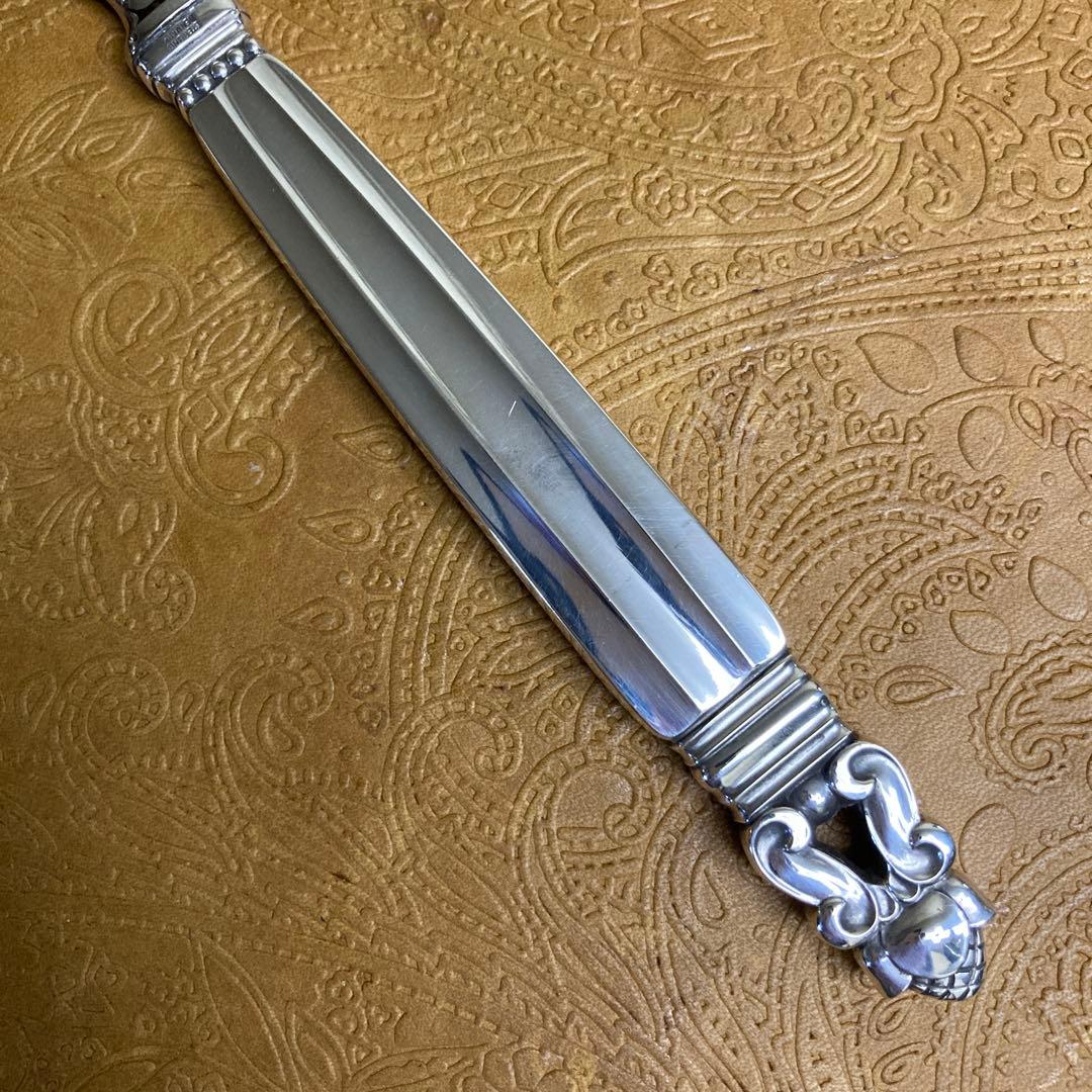 【E 】純銀/約70g ボトルオープナー【Acorn】