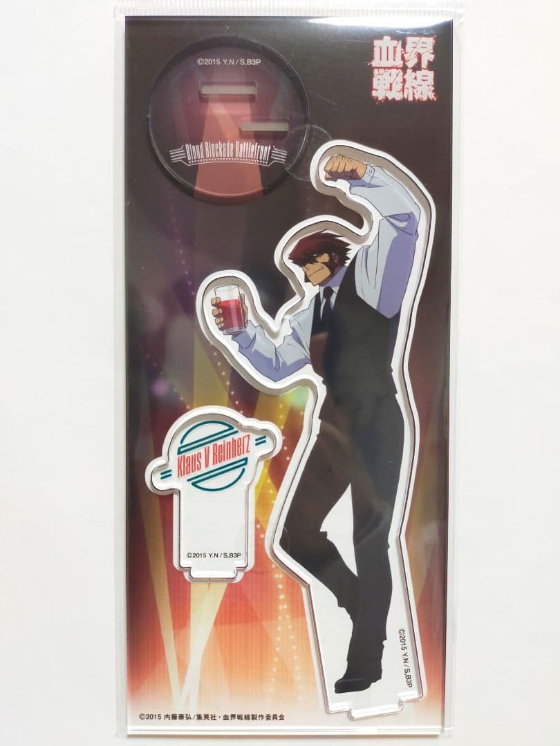 血界戦線 アクスタ クラウス レオ ザップ スティーブン チェイン K・K