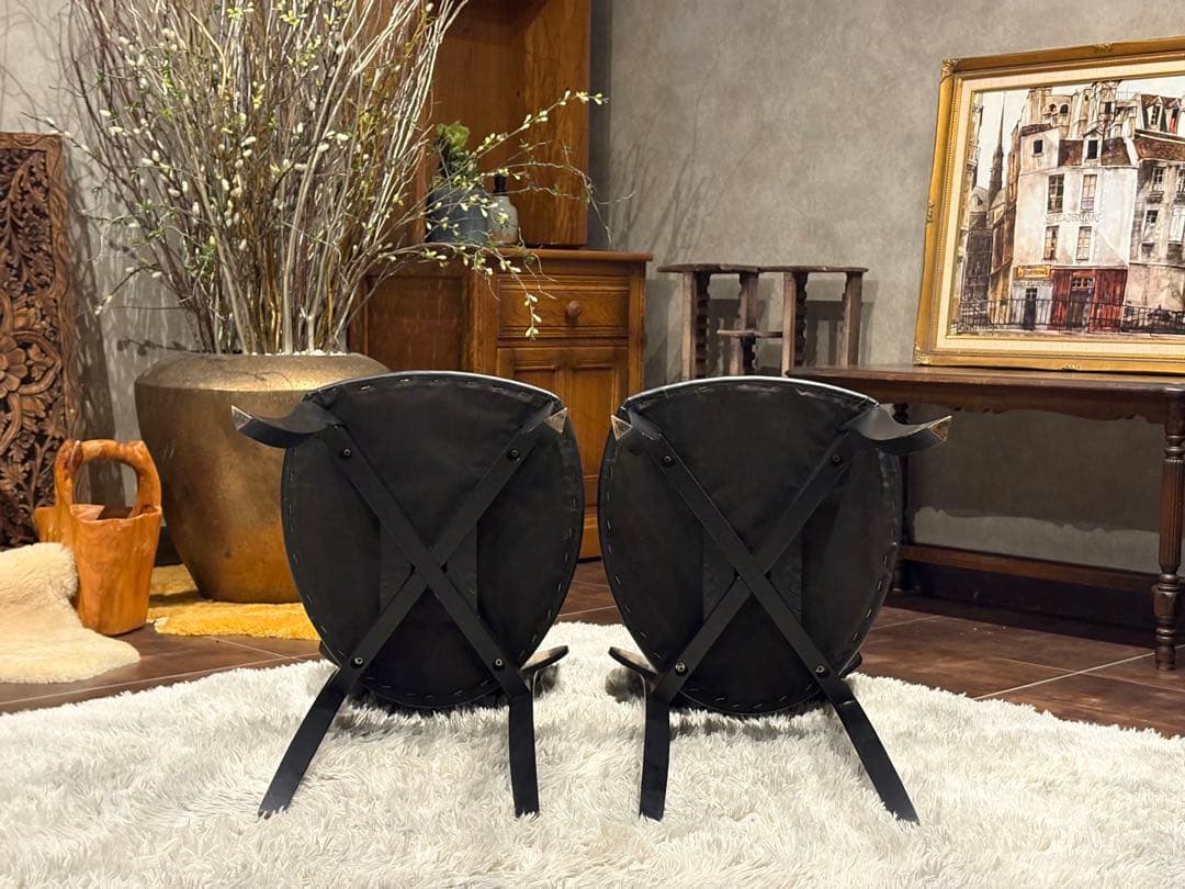 モダン Buono ヴォーノ 6 ブラックチェア パーソナルチェア 椅子 Sn