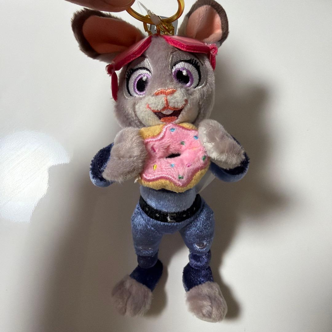 ニック・ワイルドとジュディ・ホップスぬいぐるみキーホルダーキー