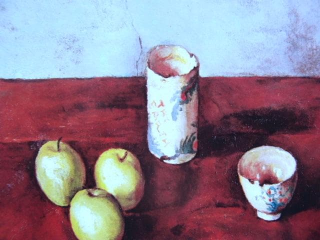 岸田劉生、【静物】、年代物・希少な画集画、新品高級額 額装付、状態