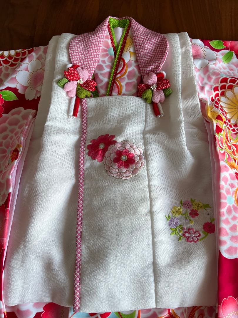 chi!さん専用　高級　式部浪漫　七五三　3歳　着物　 被布着セット