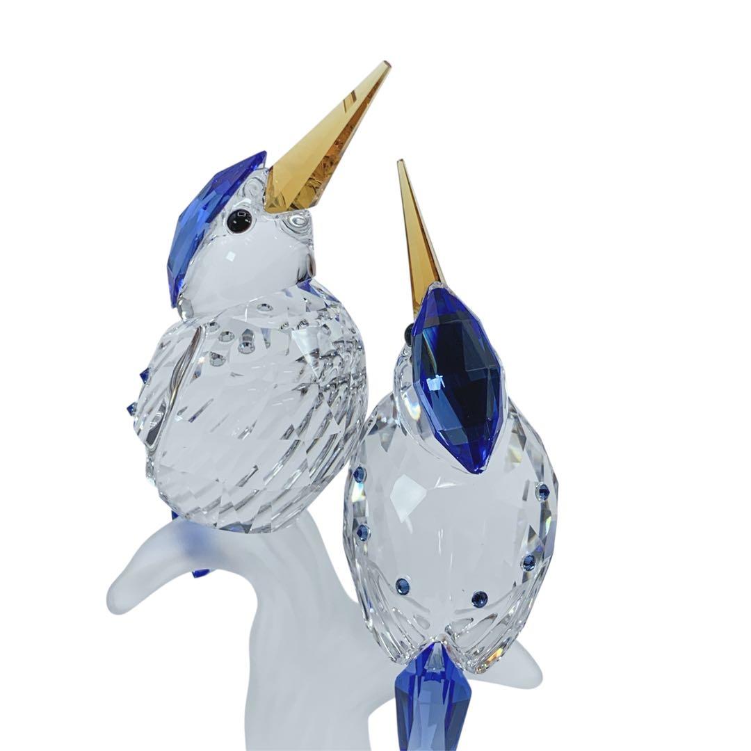 SWAROVSKI　スワロフスキー　カワセミ　インテリア　置物　クリスタル
