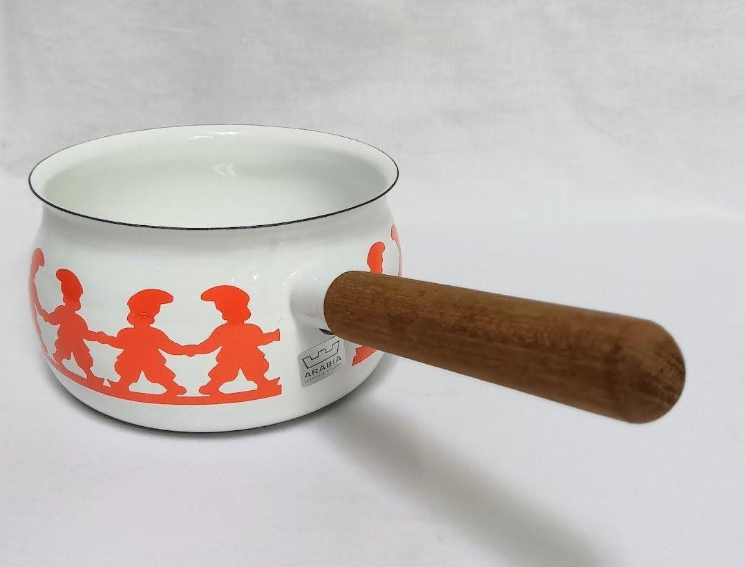 北欧 ARABIA☆アラビア FINEL フィネル ホーロー ミルクパン