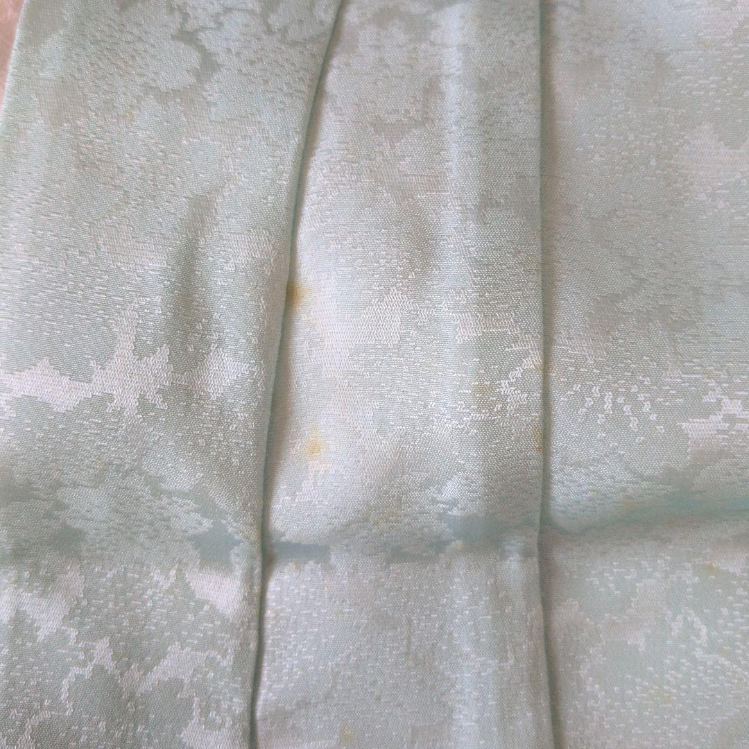 「タイムセール」七五三用 花柄 着物 水色 ピンク　正絹　呉服店