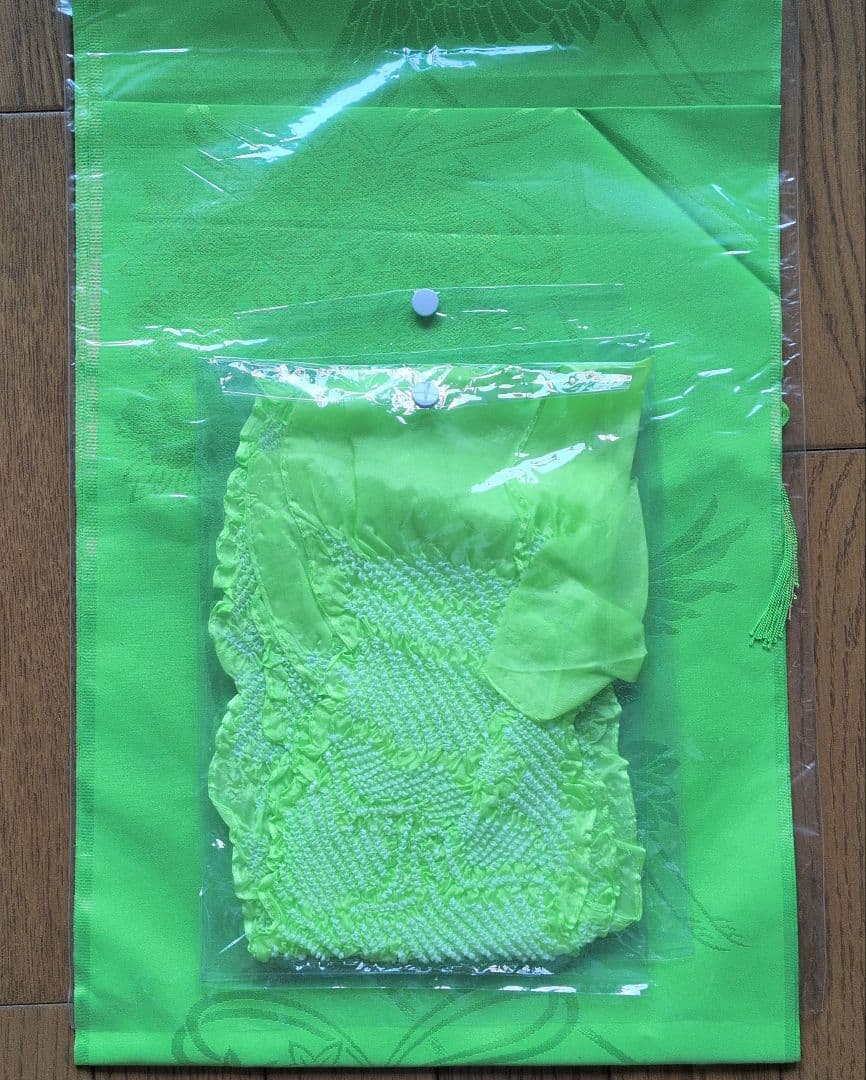 「タイムセール」七五三用 花柄 着物 水色 ピンク　正絹　呉服店