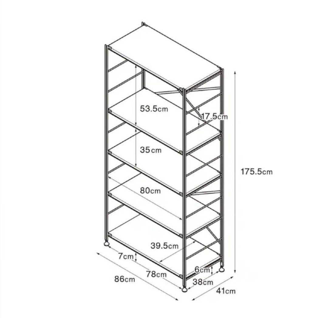 ■送料込■無印良品 ステンレスユニットシェルフ 棚 収納 アイアン家具
