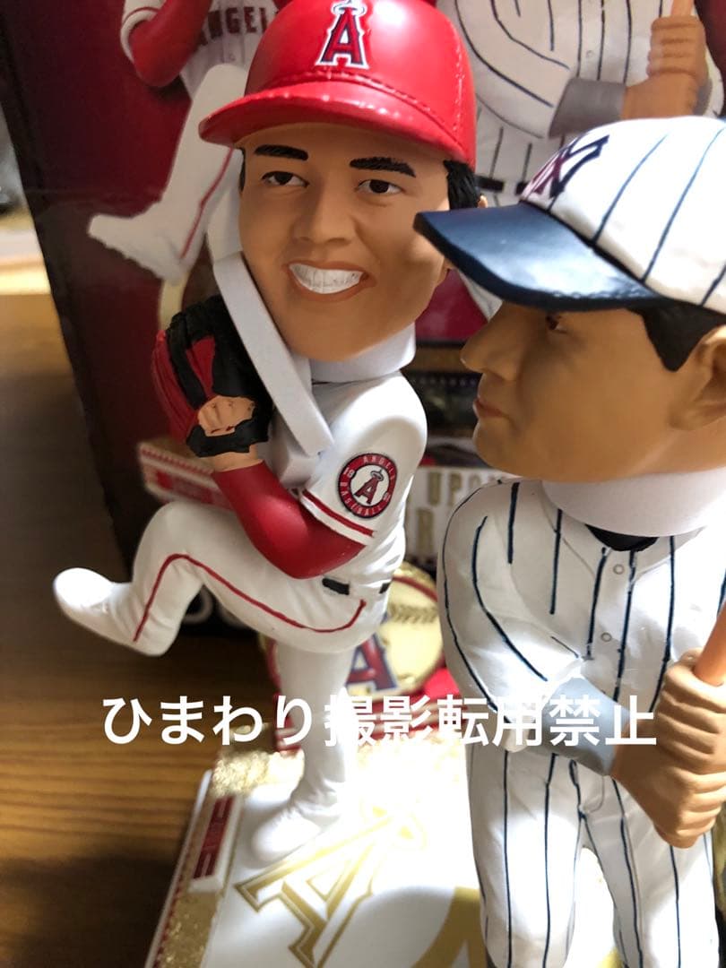 【超レア世界421個限定！】大谷翔平 ベーブルース 伝説の二刀流ボブルヘッド