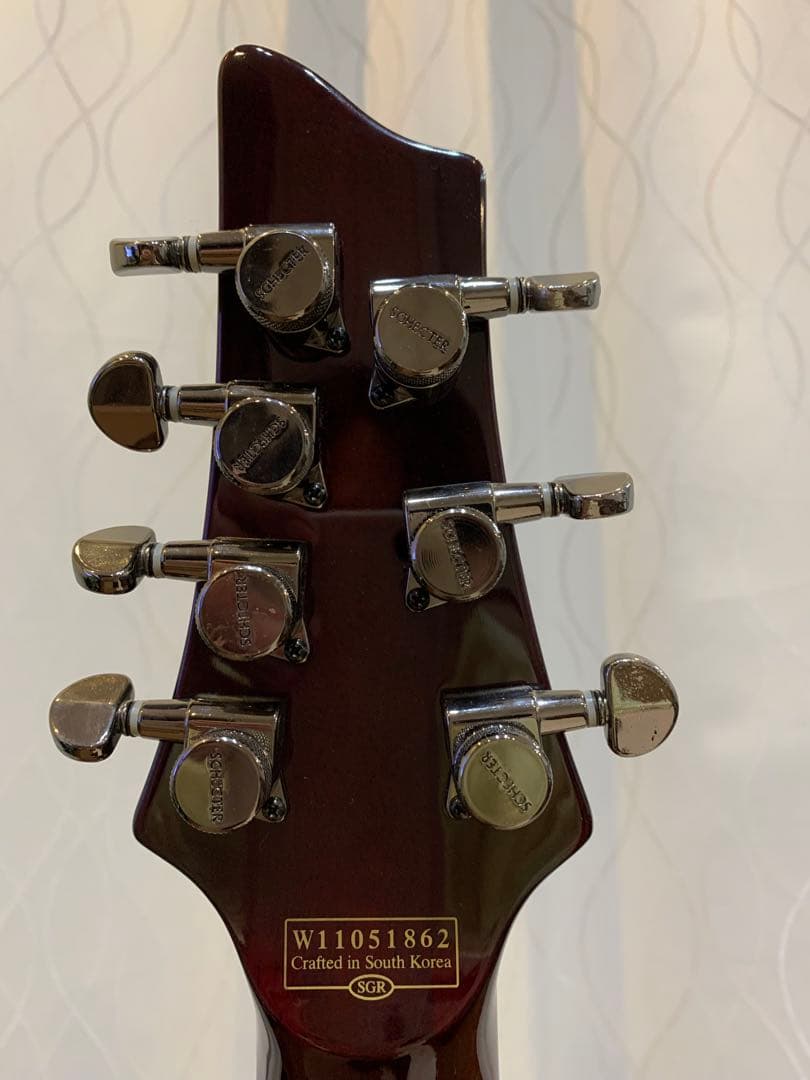 Schecter AD-C-7 HELLRAISER ヘルレイザー　エレキギター