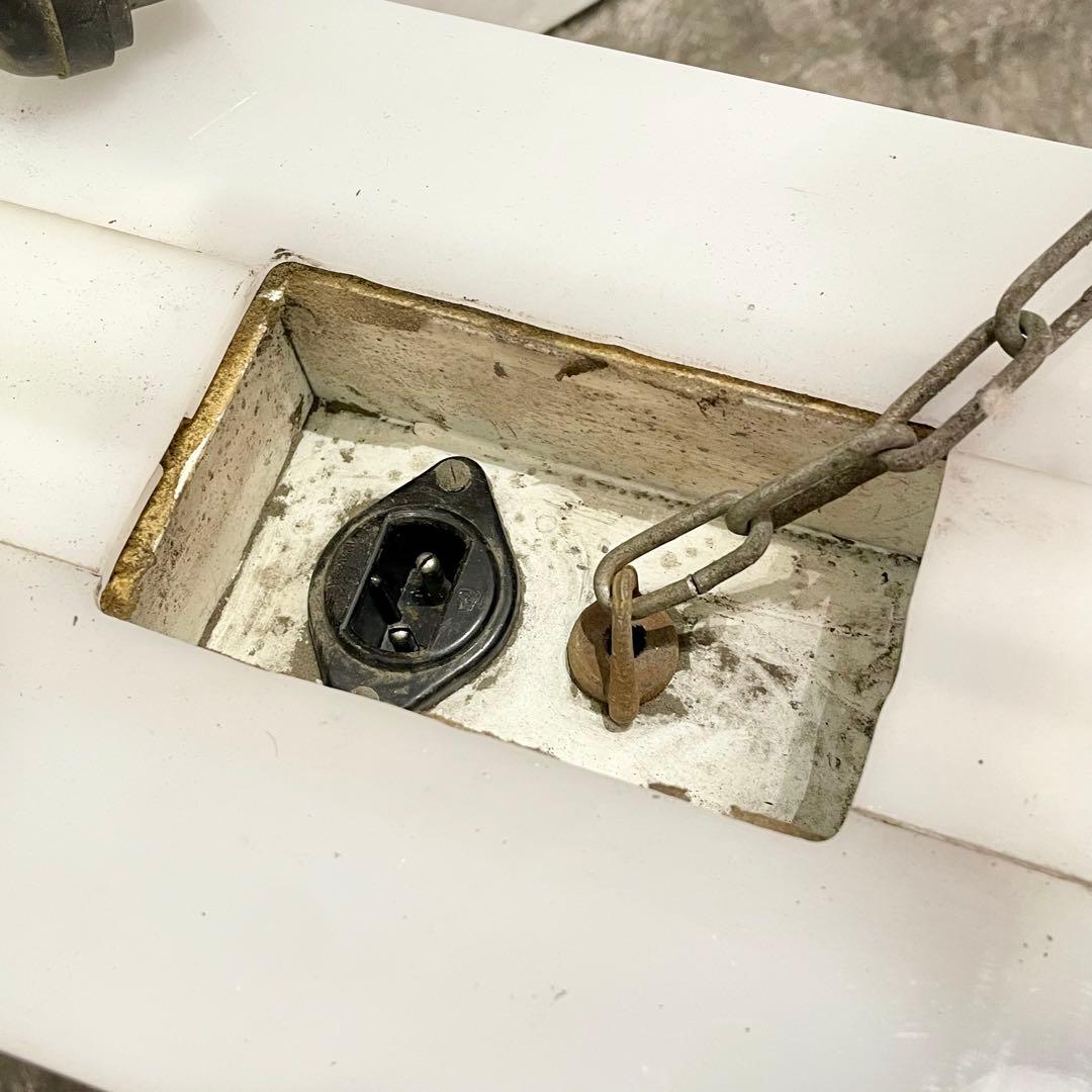 昭和レトロ テルミー化粧品 Tellme 看板 電飾 両面 当時物 広告