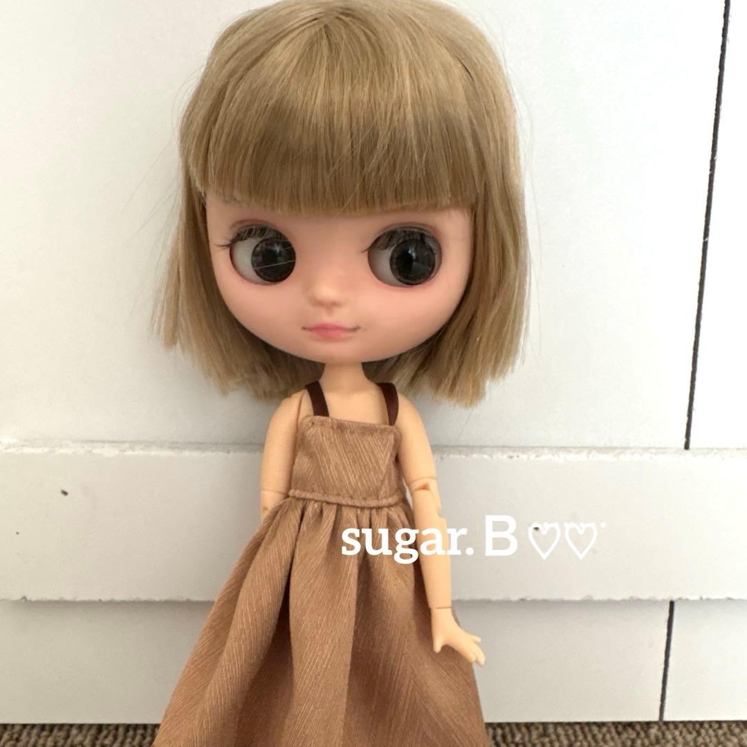 アイシードールカスタム❤︎ミディ❤︎ミルクティーボブ❤︎