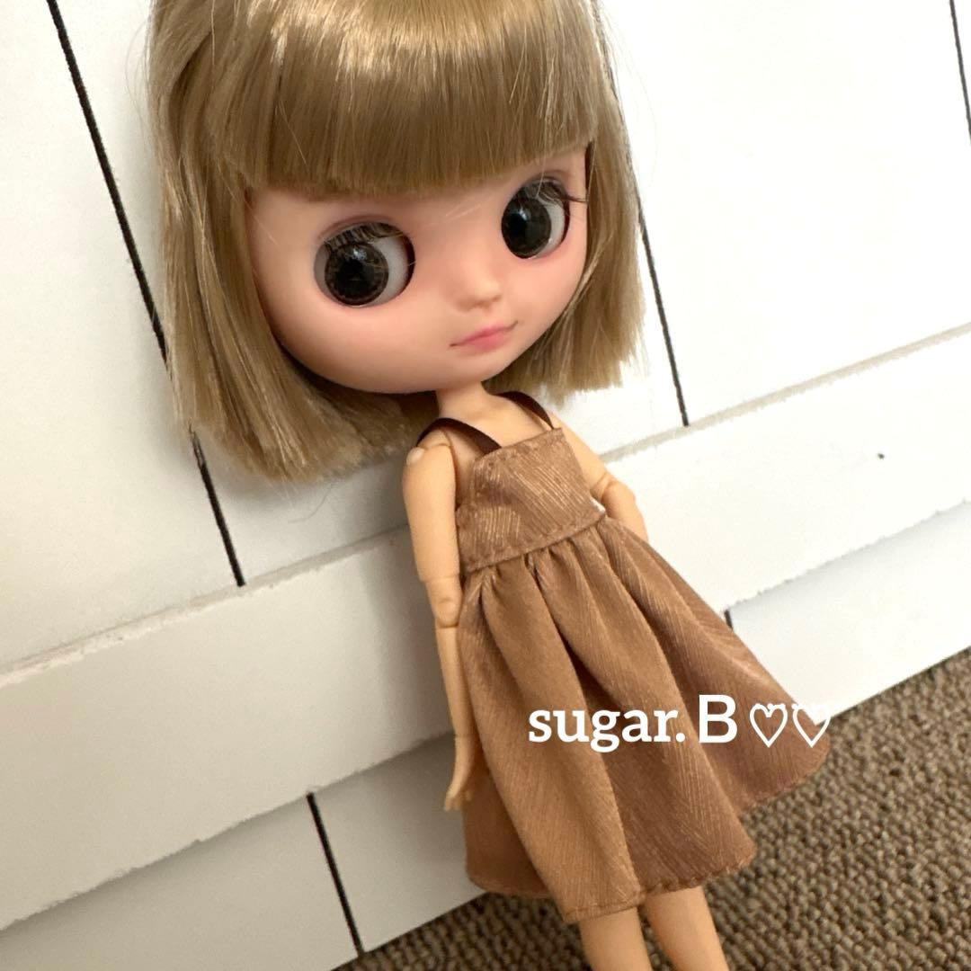 アイシードールカスタム❤︎ミディ❤︎ミルクティーボブ❤︎