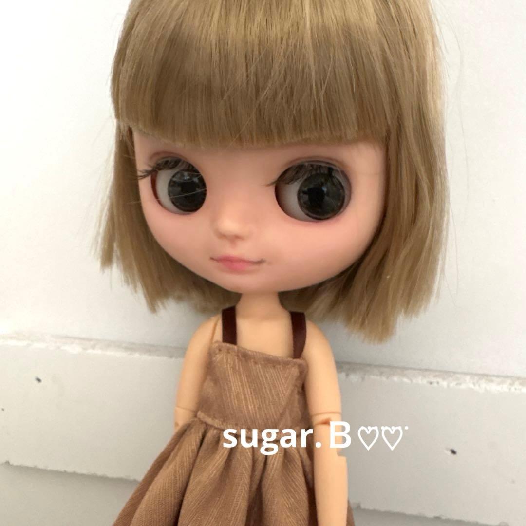 アイシードールカスタム❤︎ミディ❤︎ミルクティーボブ❤︎