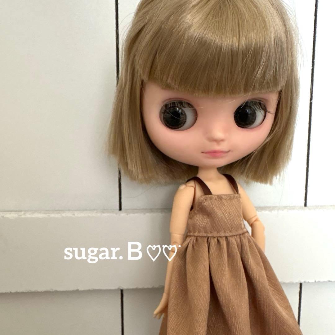 アイシードールカスタム❤︎ミディ❤︎ミルクティーボブ❤︎