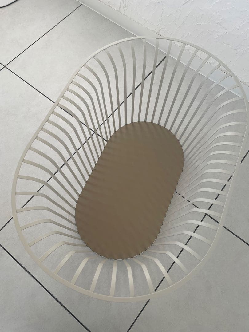 Audo  MENU リボンバスケット　 ホワイト