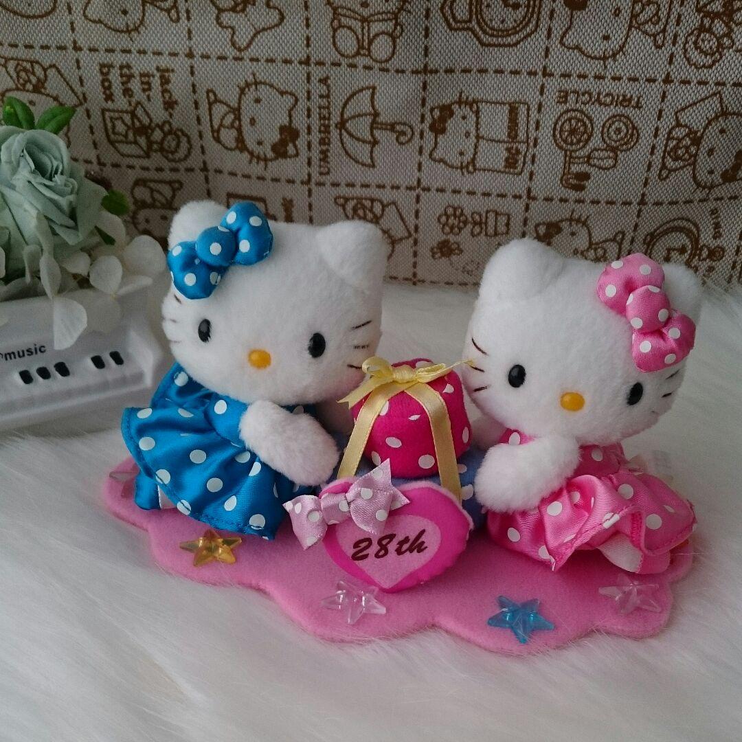 超希少】ミミィちゃん&キティちゃん❤28th記念バースデードール