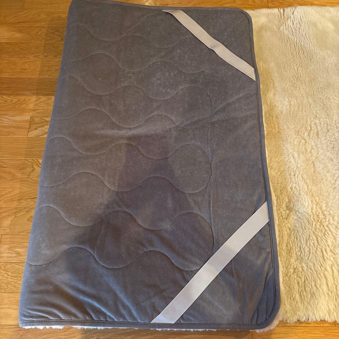 昭和西川 ムートン素材 ベッドパッド