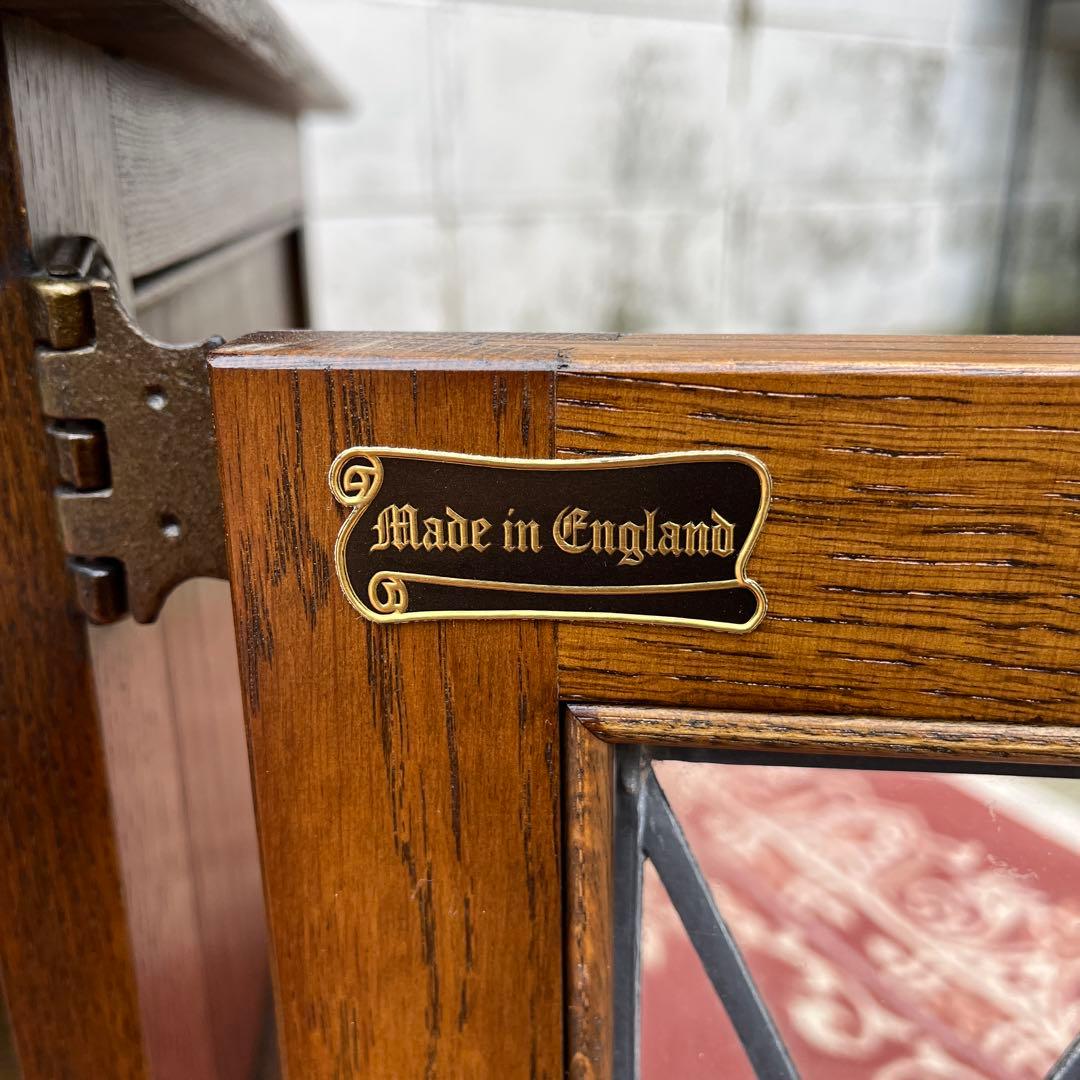 英国家具 ◾️Old Charm オールドチャーム 木製オーク材 テレビ台 収納棚