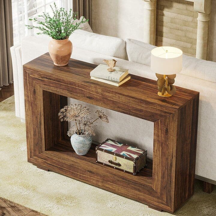 コンソールテーブル ソファー裏 玄関テーブル サイドテーブル 飾り棚