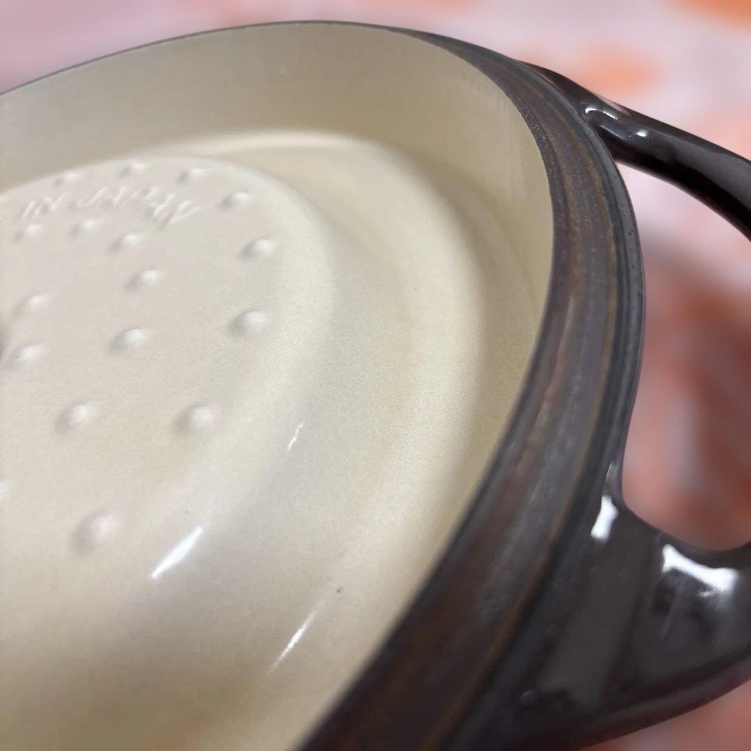 ベビ用品@整理中様 バーミキュラ 両手鍋 22cm ラウンド