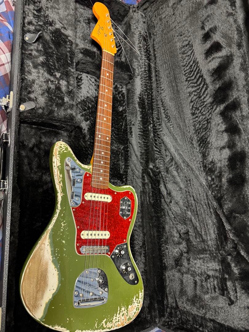 Fender Japan Jaguarレフティネック+MJTジャガーボディ - メルカリ