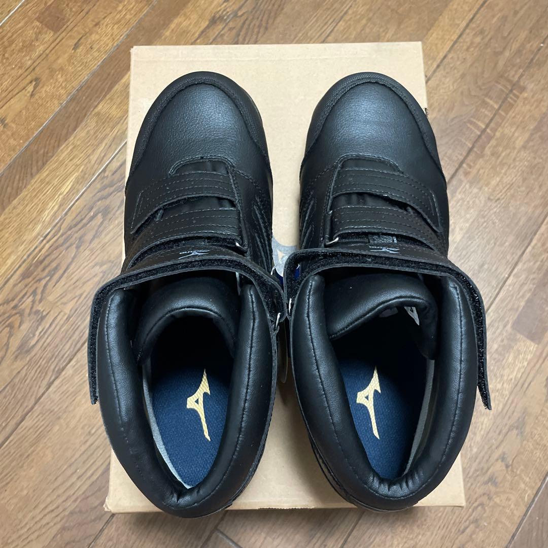 4 Mizuno 安全靴 ブラック ベルクロ 27cm 新品未使用